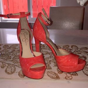 jessica simpson platform heels size 9